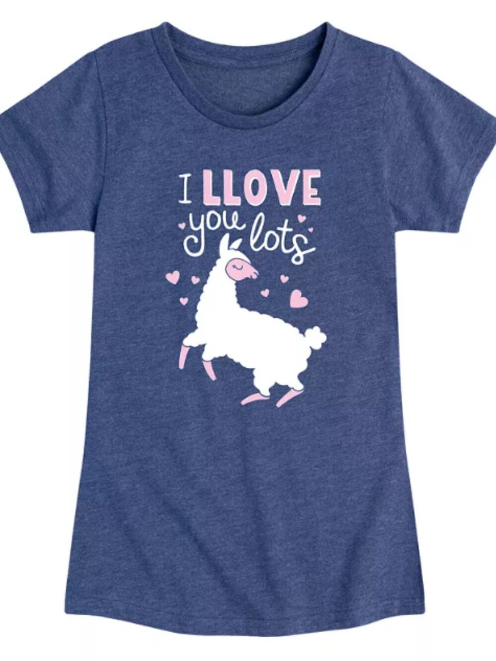 Girls I Love You Lots Graphic Tee Youth Small